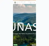 Kleine Seitenvorschau von sunasu.de