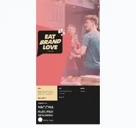 Kleine Seitenvorschau von eatbrandlove.de
