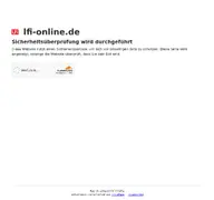 Kleine Seitenvorschau von lfi-online.de