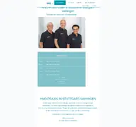 Kleine Seitenvorschau von hno-stuttgart-vaihingen.de