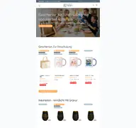 Kleine Seitenvorschau von geschenkeperlen.de