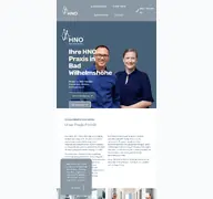 Kleine Seitenvorschau von hno-wilhelmshoehe.de