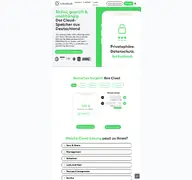 Kleine Seitenvorschau von luckycloud.de