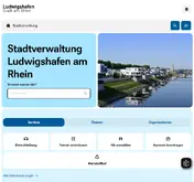 Kleine Seitenvorschau von ludwigshafen.de