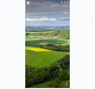 Kleine Seitenvorschau von geschichtsstrasse.de