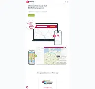 Kleine Seitenvorschau von maptrip.de