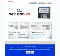 Kleine Seitenvorschau von mbm-computer.de
