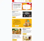 Kleine Seitenvorschau von mcdonalds.at