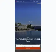 Kleine Seitenvorschau von valamarbellevue.resorthotel.de