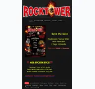 Kleine Seitenvorschau von rocktower-klein-wesenberg.de