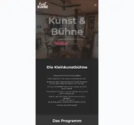 Kleine Seitenvorschau von kunstundbuehne.de