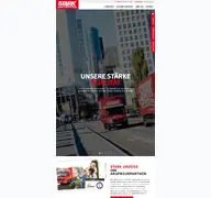 Kleine Seitenvorschau von stark-umzuege.de