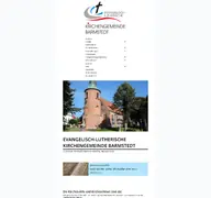 Kleine Seitenvorschau von kirche-barmstedt.de
