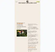 Kleine Seitenvorschau von harz-urlaubs-alm.de