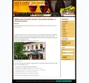 Kleine Seitenvorschau von hotel-bernau.de