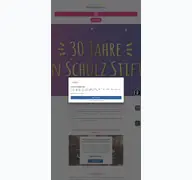 Kleine Seitenvorschau von bjoern-schulz-stiftung.de