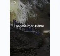 Kleine Seitenvorschau von sontheimer-hoehle.de