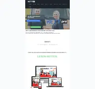 Kleine Seitenvorschau von rettpro.de