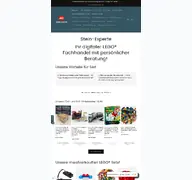 Kleine Seitenvorschau von stein-experte.de