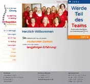 Kleine Seitenvorschau von orthopaeden-wz.de