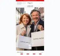 Kleine Seitenvorschau von sophiamode.de