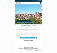 Kleine Seitenvorschau von sw-wallduern.de