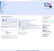 Kleine Seitenvorschau von tv-grossen-linden.de