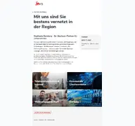 Kleine Seitenvorschau von stadtnetz-bamberg.de