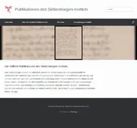 Kleine Seitenvorschau von publikation.siebenbuergen-institut.de