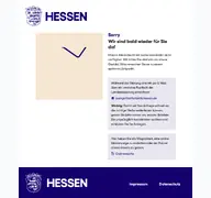 Kleine Seitenvorschau von sorry-hessenweb.hessen.de