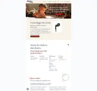 Kleine Seitenvorschau von vetter4kids.de