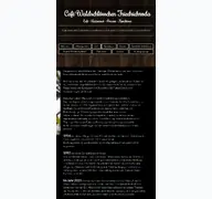 Kleine Seitenvorschau von cafewaldschloesschen.de