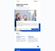 Kleine Seitenvorschau von wmgruppe.de