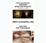 Kleine Seitenvorschau von wondershare.de