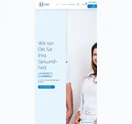 Kleine Seitenvorschau von hausaerzte-chamerau.de