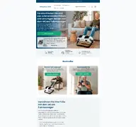 Kleine Seitenvorschau von massagecare.de