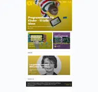 Kleine Seitenvorschau von codingkids.de