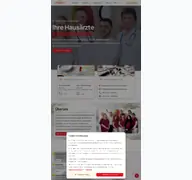 Kleine Seitenvorschau von hausaerztepraxis-kupferdreh.de