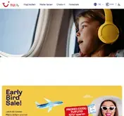 Kleine Seitenvorschau von tuifly.com