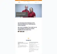 Kleine Seitenvorschau von hausaerztezentrum-mettingen.de