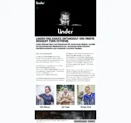 Kleine Seitenvorschau von linder.de