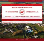 Kleine Seitenvorschau von concordia08.de
