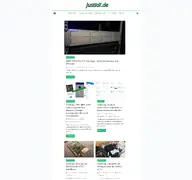 Kleine Seitenvorschau von justiot.de