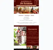 Kleine Seitenvorschau von kaffeehaus-alte-ratsschaenke.de