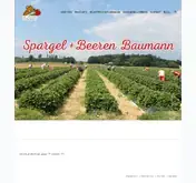 Kleine Seitenvorschau von spargel-baumann.de