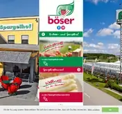 Kleine Seitenvorschau von spargelrestaurant.de