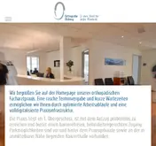 Kleine Seitenvorschau von orthopaedie-olsberg.de