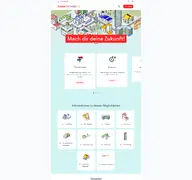 Kleine Seitenvorschau von zukunftsfinder.de