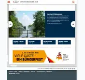 Kleine Seitenvorschau von ortsamtschwachhausenvahr.bremen.de