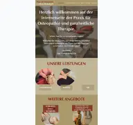 Kleine Seitenvorschau von osteopathie-behnisch.de
